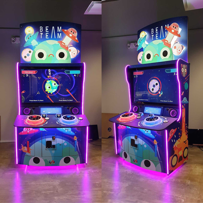A photo of the final Arcade Cabinet