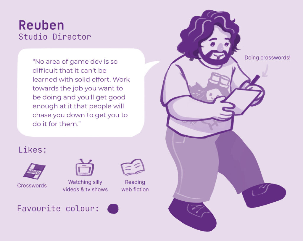 An illustration of Reuben.