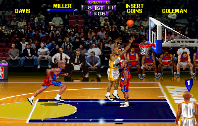 Screenshot of NBA Hangtime