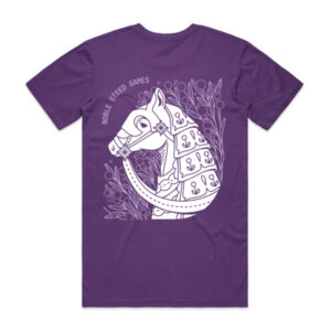 Noble Steed Purple tee.