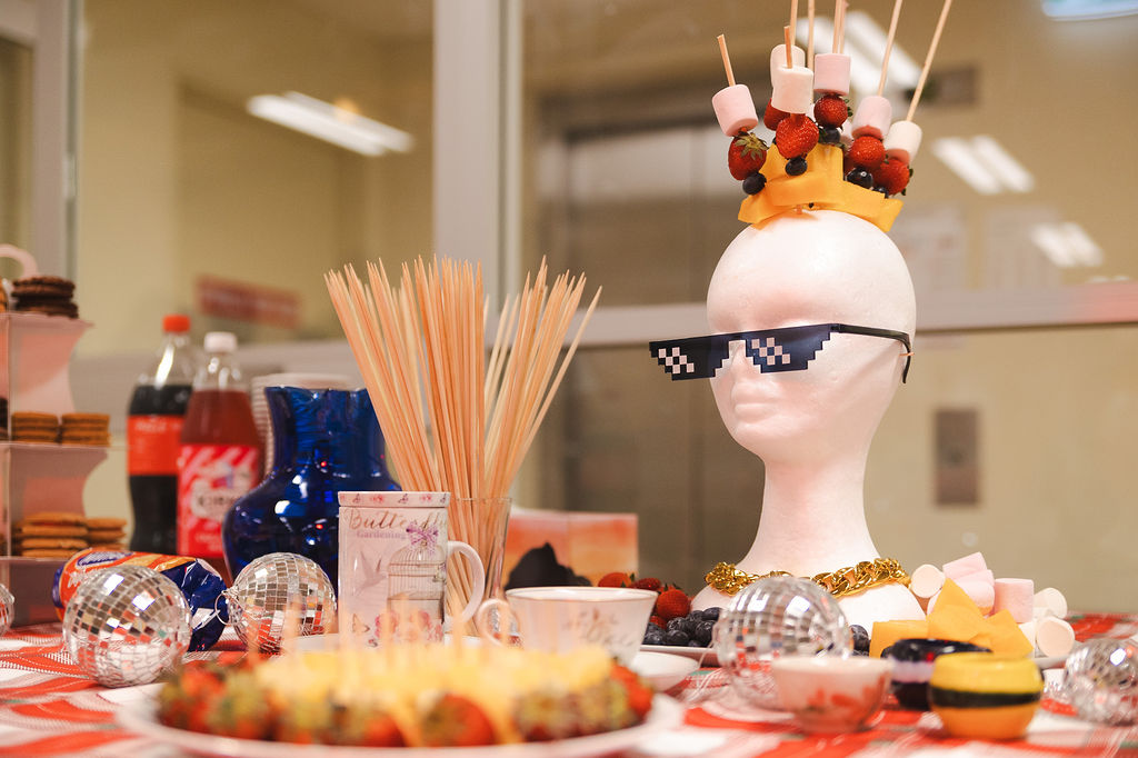 The spread of food over at the Sydney event.