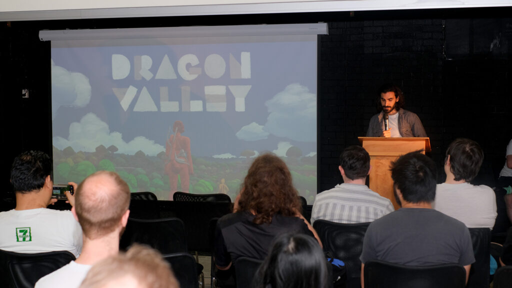 Pat Naoum talking about Dragon Valley.