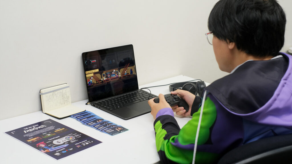 Someone playing Insignia.