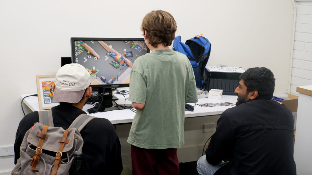 Some folks trying out Odd Jobs: On The Lot by One Up Plus.