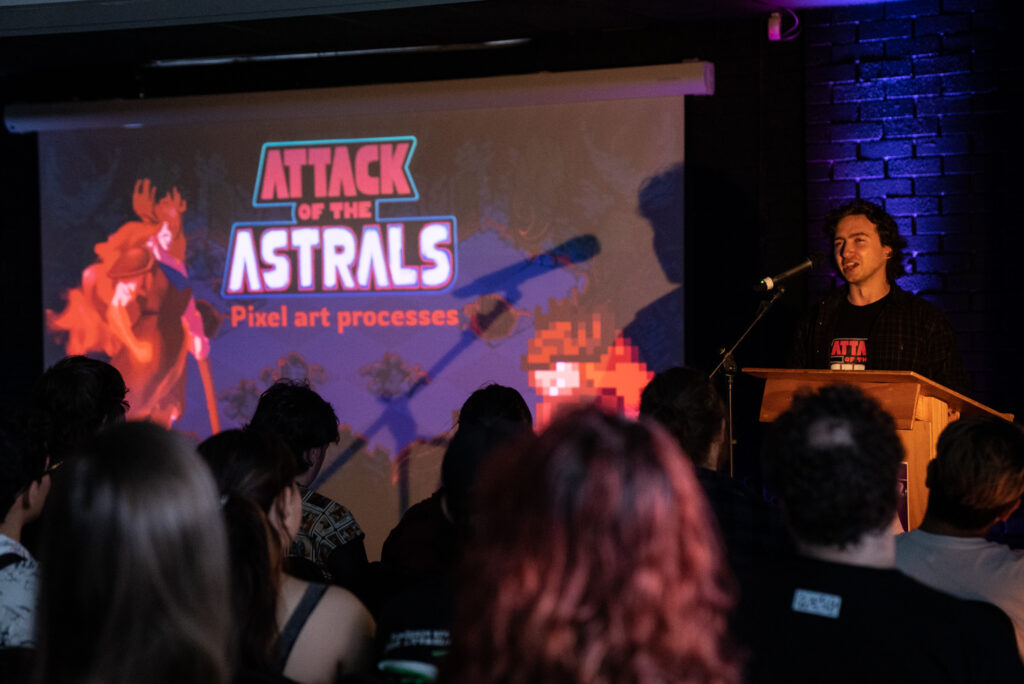 Hari talking about Attack of the Astrals.