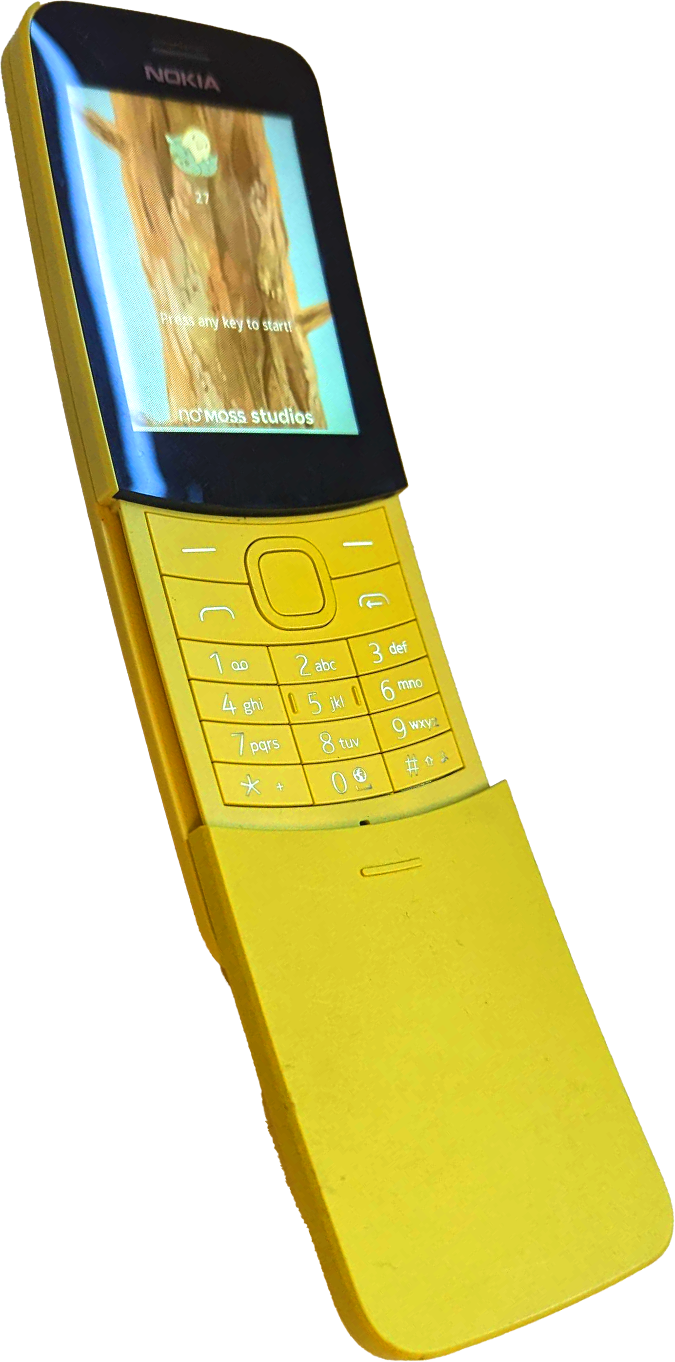 Banana Phone with Bounce on its screen.